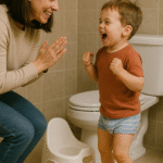 التدريب على دخول الحمام